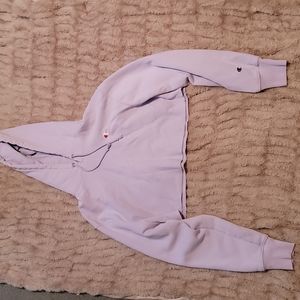 Champion cropped hoodie